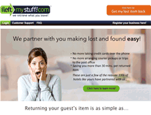 Tablet Screenshot of ileftmystuff.com